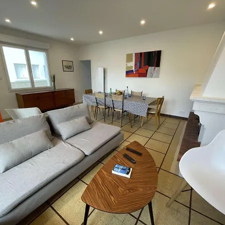 Maison Renovee 5 Pieces, Jardin Clos, A 2 Pas De L'ocean, Pour 10 Personnes - - Fr-1-224c-231 *