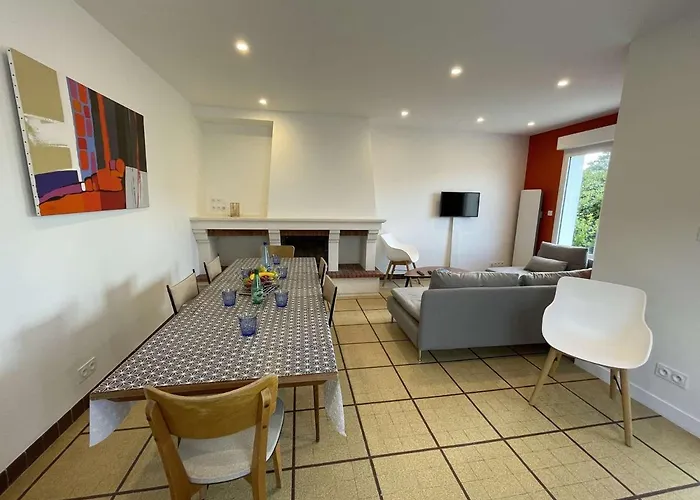 Casa de Férias Maison Rénovée 5 Pièces, Jardin Clos, à 2 Pas De L'océan, Pour 10 Personnes - - Fr-1-224c-231